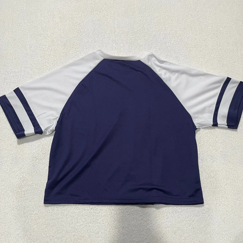 NEW!! Disney Lilo and Stitch Sports Jersey‎ #626 Blue and White - Size: XL/TG